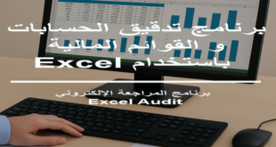 برنامج تدقيق الحسابات و القوائم المالية Excel