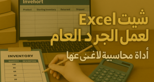 شيت Excel لعمل الجرد العام أداة محاسبية لا غنى عنها