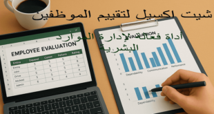 شيت excel لتقييم الموظفين أداة فعالة لإدارة الموارد البشرية