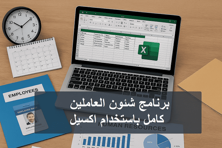 برنامج شئون العاملين كامل باستخدام اكسيل