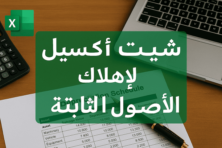 شيت اهلاك الاصول الثابتة بالاكسيل