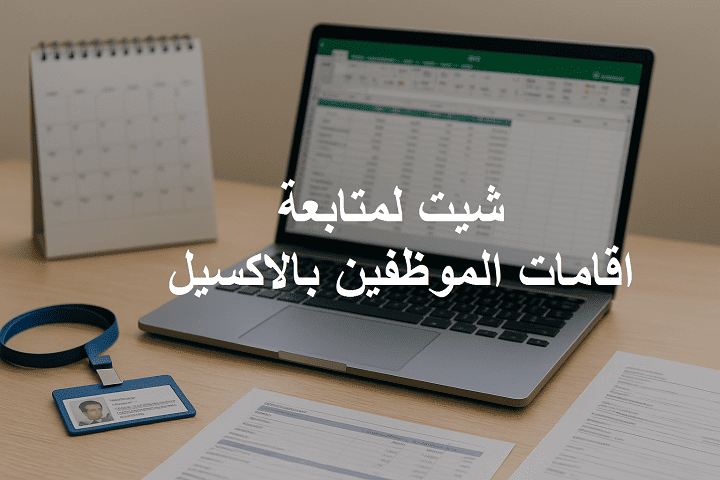 شيت لمتابعة اقامات الموظفين بالاكسيل