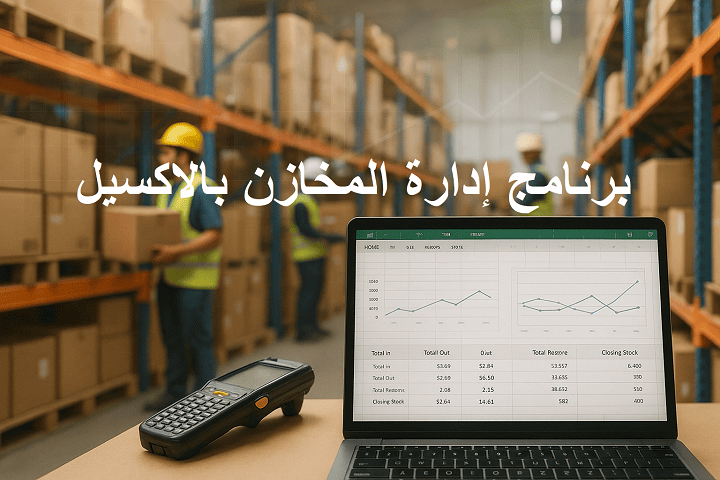 برنامج إدارة المخازن بالاكسيل