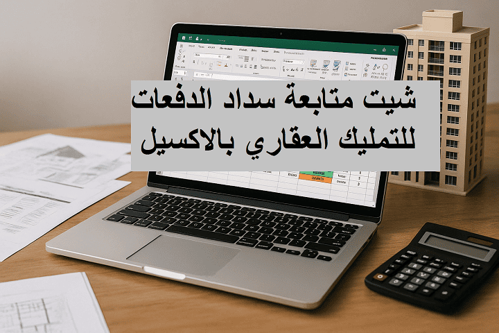 شيت متابعة سداد الدفعات للتمليك العقاري بالاكسيل