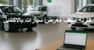 كارتة صنف معرض سيارات بالاكسيل