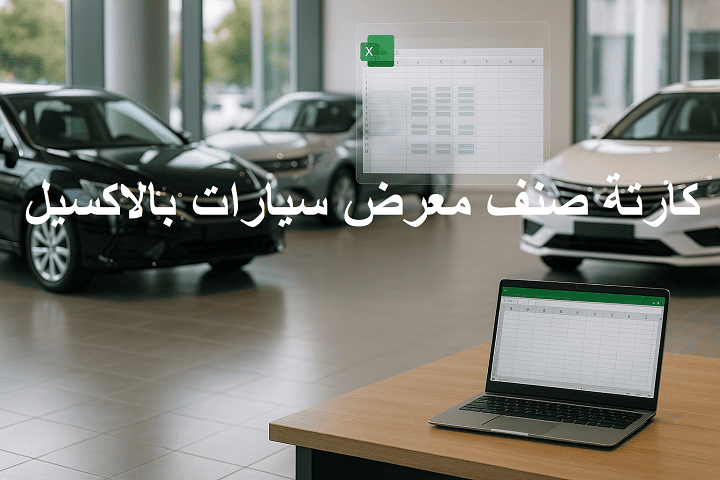 كارتة صنف معرض سيارات بالاكسيل