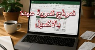 نموذج تسوية عهدة بالاكسيل