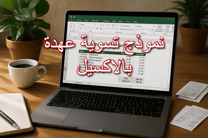 نموذج تسوية عهدة بالاكسيل