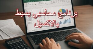 برنامج محاسبي بسيط بالاكسيل