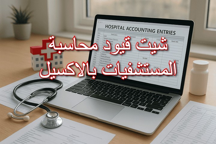 شيت قيود محاسبة المستشفيات بالاكسيل