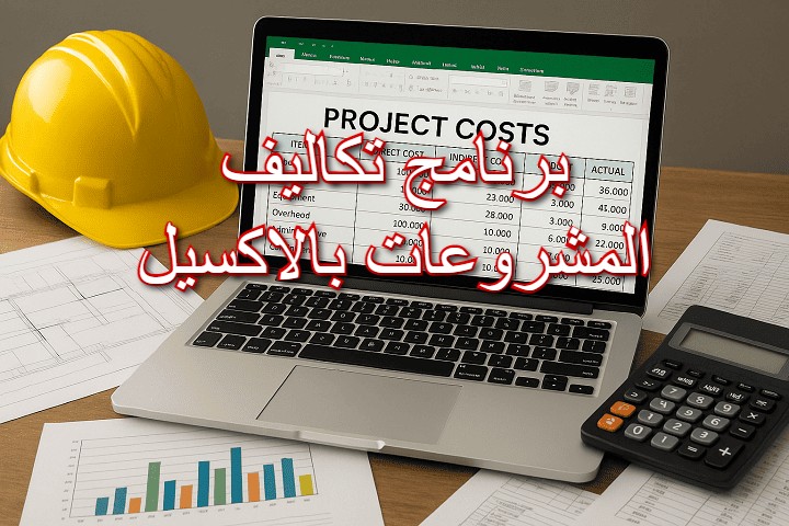 برنامج تكاليف المشروعات بالاكسيل