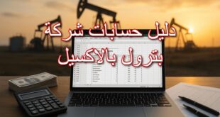 دليل حسابات شركة بترول بالاكسيل