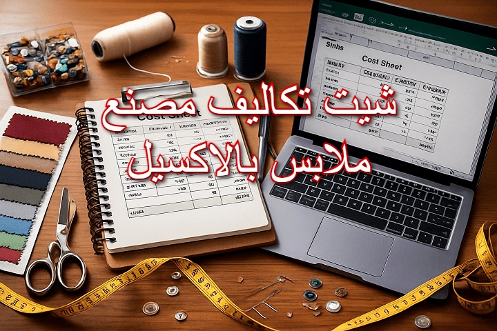 شيت تكاليف مصنع ملابس بالاكسيل