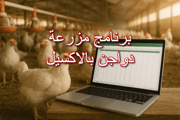 برنامج مزرعة دواجن بالاكسيل