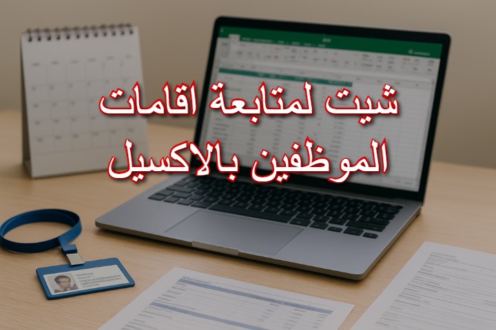 شيت لمتابعة اقامات الموظفين بالاكسيل