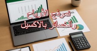نموذج الأرباح والخسائر بالاكسيل