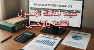 شيت اهلاك الاصول الثابتة بالاكسيل